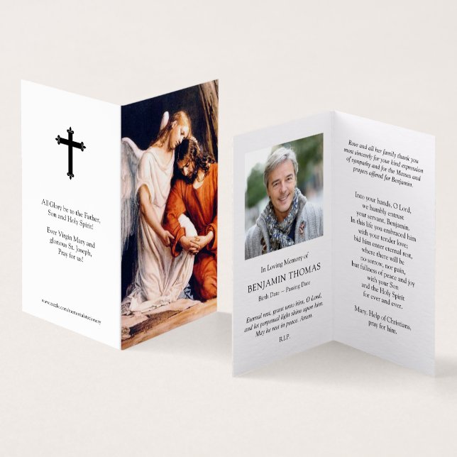 Cartes de prières catholiques | Conforté dans le d (Inside and Outside)