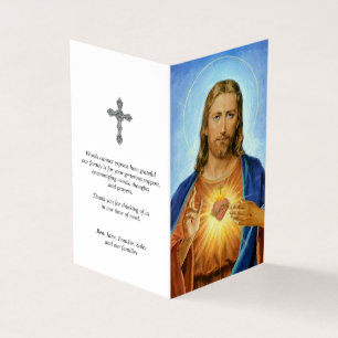 Cartes de prières catholiques Dévotion
