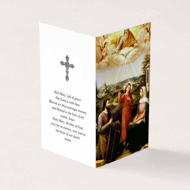 Cartes de prières catholiques | Fils bien-aimé (Extérieur)