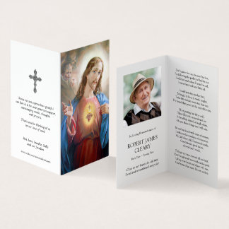 Cartes de prières catholiques | Sacré Coeur