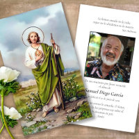 Cartes de prières espagnoles St Jude