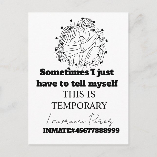 Cartes de prison à distance Mignonnes (Devant)