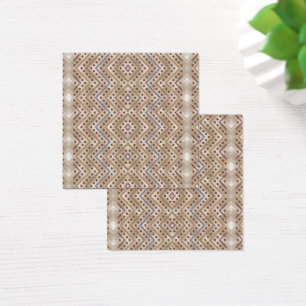 Cartes de profil Boho Marque artisanale rustique