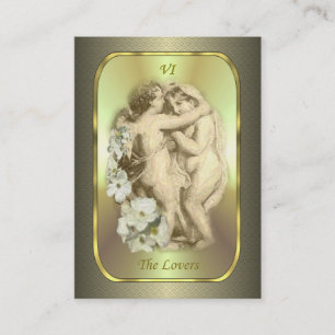 Cartes de profil de tarot - les amants