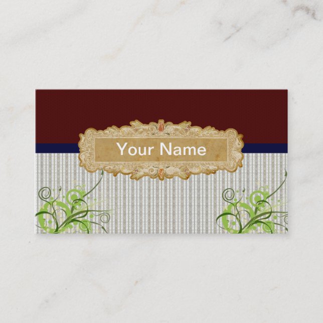 CARTES DE PROFIL PHOTO DESIGNER (Devant)