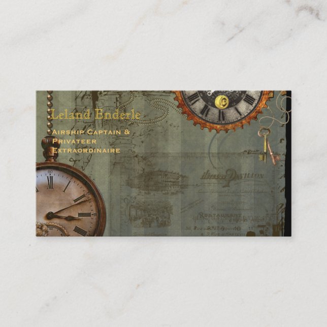 Cartes de profil professionnelles de machine à rem (Devant)