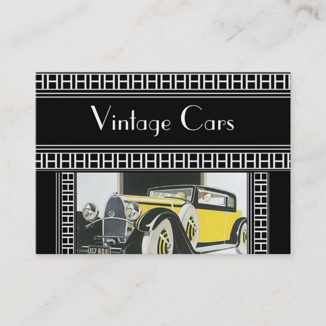 Cartes de profil Voitures Vintage (Devant)