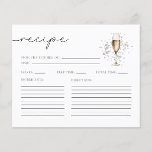 Cartes de recette de Fête des mariées Pearls & Pro