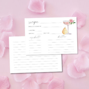 Cartes de recette - Pétales & Prosecco
