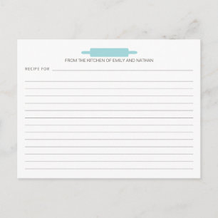 Cartes de recettes de broches