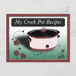 Cartes de recettes de pot de coq classique