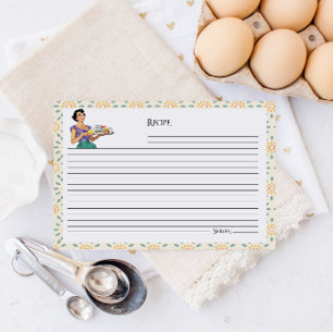 Cartes de recettes pour une fête de fiançailles de