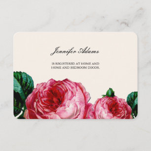CARTES DE REGISTRE MARIAGE DE DÉCOUPAGE FLORALE vi