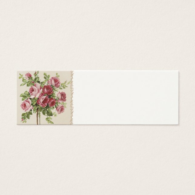 Cartes de réglage Mariage Victorienne (Devant)
