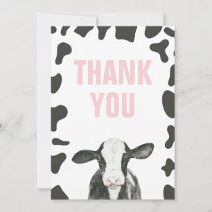 Cartes de remerciement d'anniversaire Holy Cow
