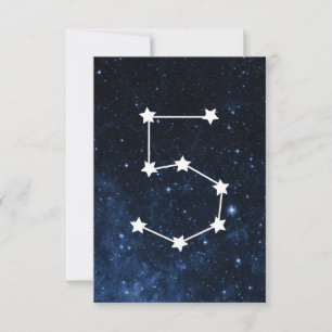 Cartes de remerciement de l'espace extra-atmosphér