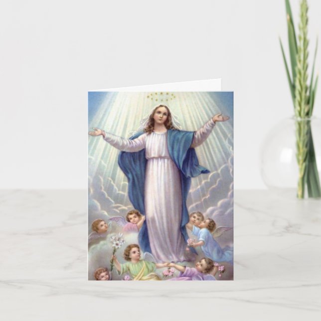 Cartes de remerciement funéraire | Notre Dame Sain (Devant)