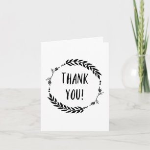 Cartes de remerciement pour clients de petite entr