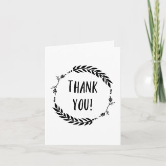 Cartes de remerciement pour clients de petite entr