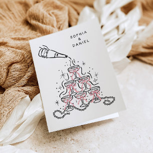 Cartes de remerciement pour enterrement de vie de 