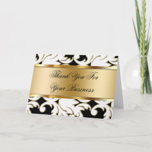 Cartes de remerciement pour l'entreprise