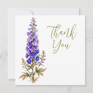 Cartes de remerciement pour mariage ou douche
