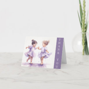 Cartes de remerciement pour professeur de danse