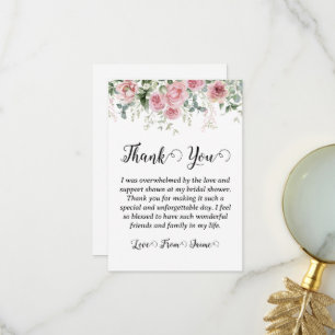 Cartes de remerciement pour une baby shower de mar