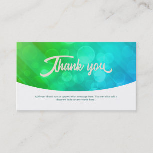 Cartes de remerciements