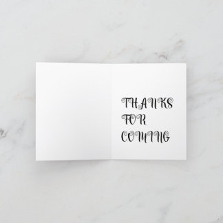 cartes de remerciements