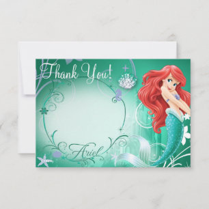 Cartes De Remerciements Ariel
