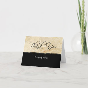 Cartes de Remerciements aux Mini Affaires Classy