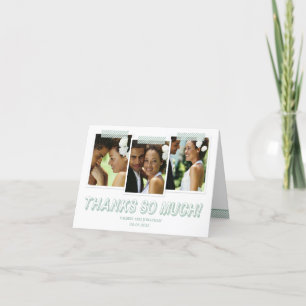Cartes de remerciements de clichés