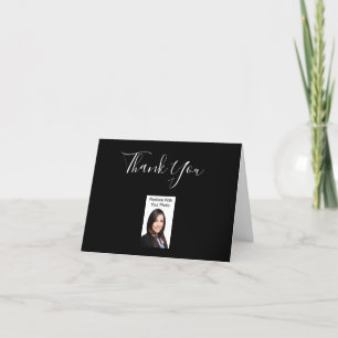 Cartes de remerciements du client modèle photo