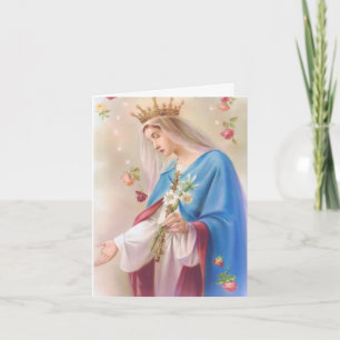 Cartes de remerciements funéraires   Rosaries 2