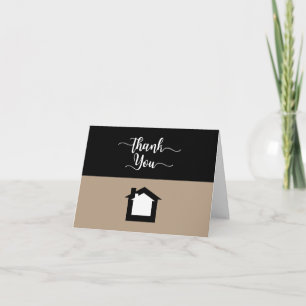 Cartes de Remerciements Immobilier Moderne