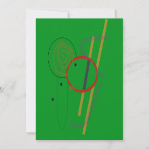 Cartes de remerciements inspirées par l'art Miro A