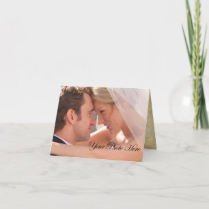 Cartes de Remerciements Mariage Personnalisées