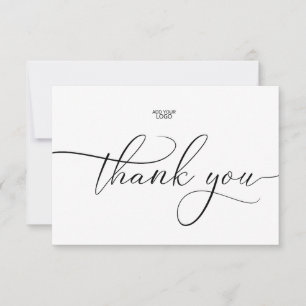 Cartes de remerciements pour les petites entrepris