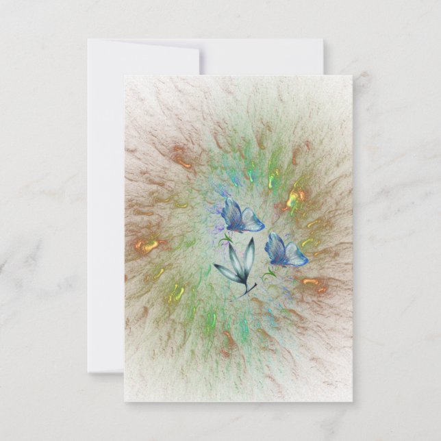 Cartes de remerciements simples (Devant)