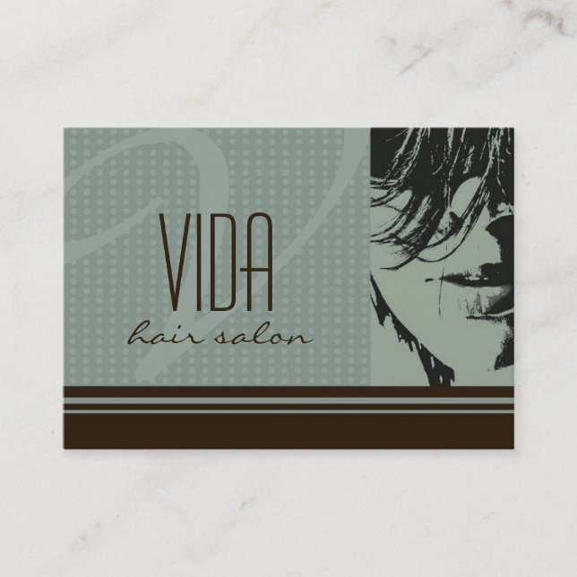 Cartes de rendez-vous de salon de coiffure (Devant)