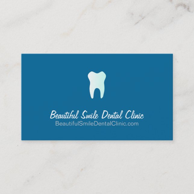 Cartes de rendez-vous orthodontiste - Couleur chan (Devant)