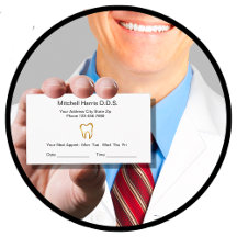 Cartes de rendez-vous pour les dentistes