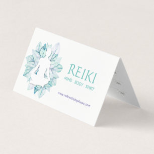Cartes de rendez-vous Reiki/Yoga