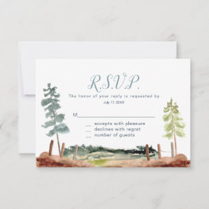 Cartes de réponse à l'aventure attend