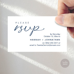 Cartes de réponse de rappel pour invitations de ma