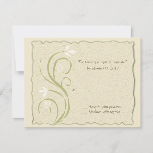 Cartes de réponse écologiques (Devant)