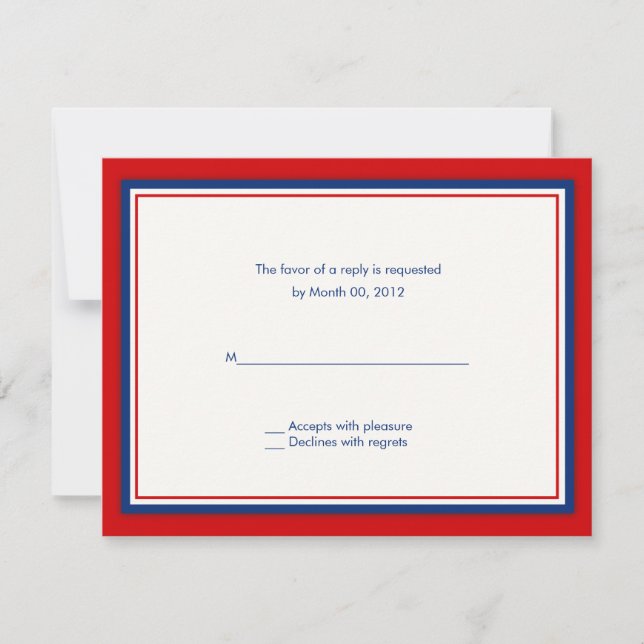 Cartes de réponse Faire-part de mariage de base-ba (Devant)