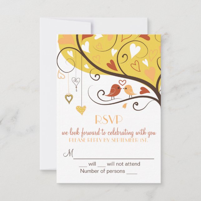 Cartes de réponse fantaisistes pour les amoureux d (Devant)