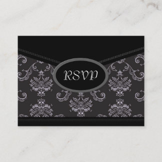 Cartes de réponse mariage | E1